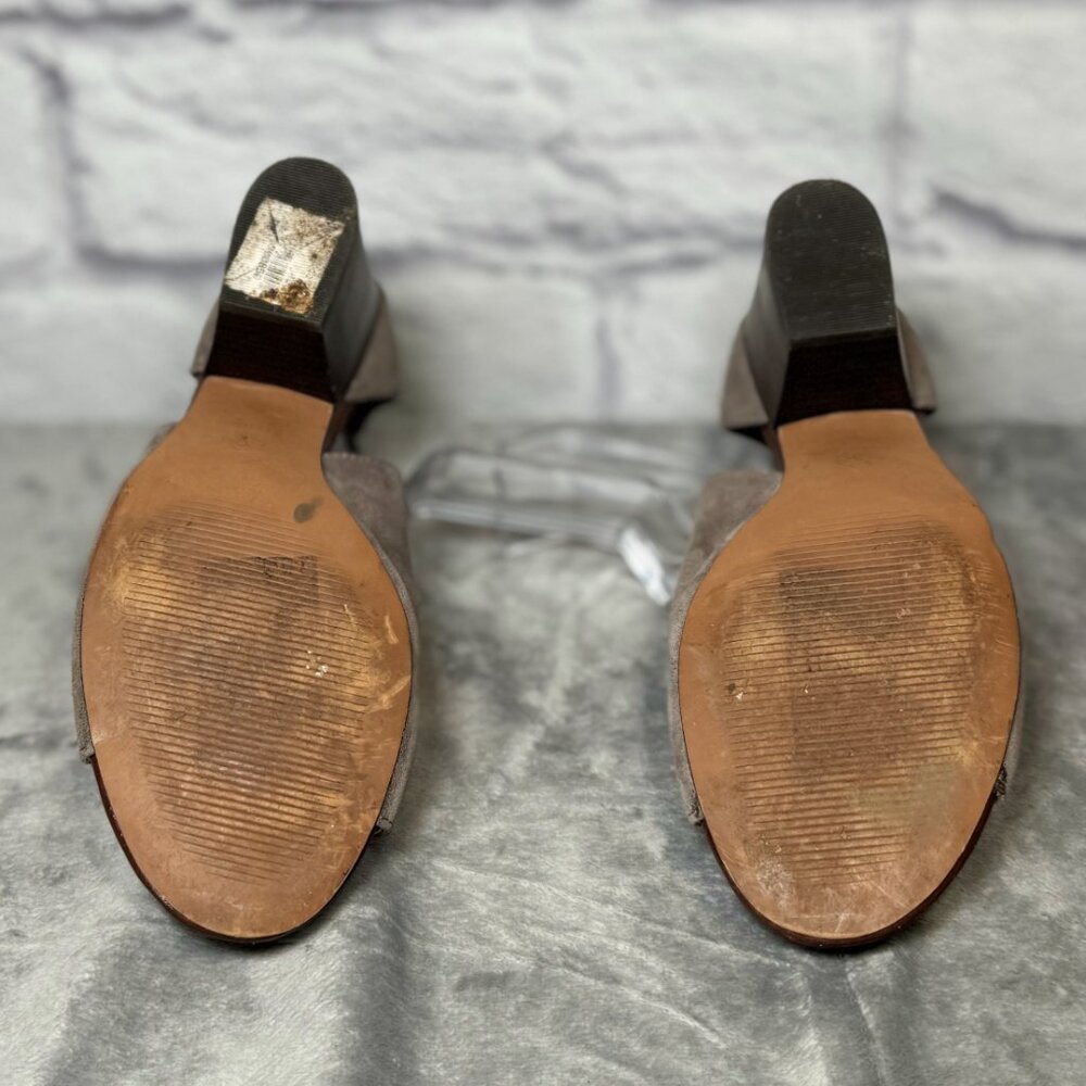 Studio Isola Taupe Leather Booties - Picture 5 of 6